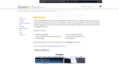 Desktop Screenshot of clearlybydesign.com